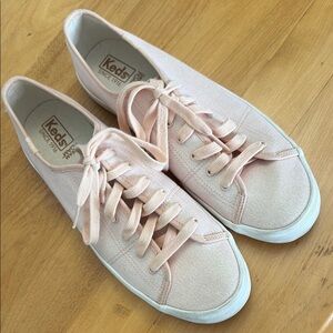 Keds Dream Foam Pink Iridescent Tennis Shoes Sneakers Women's Size 9 Shimmer